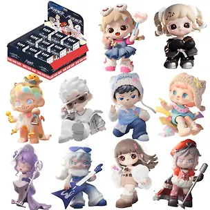 Коллекционная фигурка Музыканты, серии Вселенная TNT Space, высота 11.9см, Blind Box, 12-T3012-1 3143651