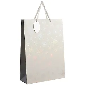 Подарочный пакет «Волшебные снежинки», А3