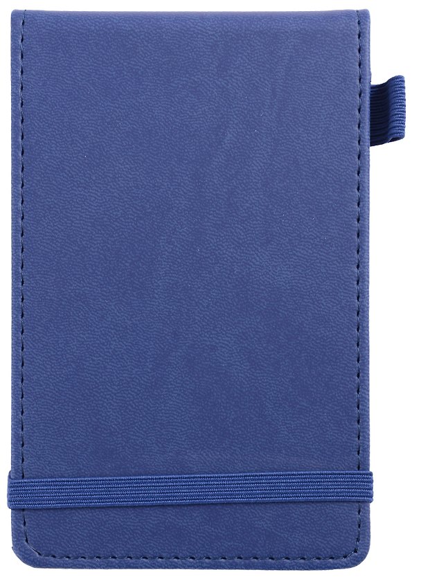 Записная книжка «Joy Note. Синий» А6, 50 листов в линейку, экокожа, Listoff 2947815 — 1