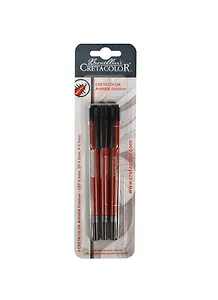 Ручки капиллярные 3 шт черные неперманентные "Fineliner", блистер, Cretacolor