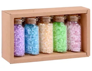 Набор бисера № 1, 5 цветов по 13 грамм