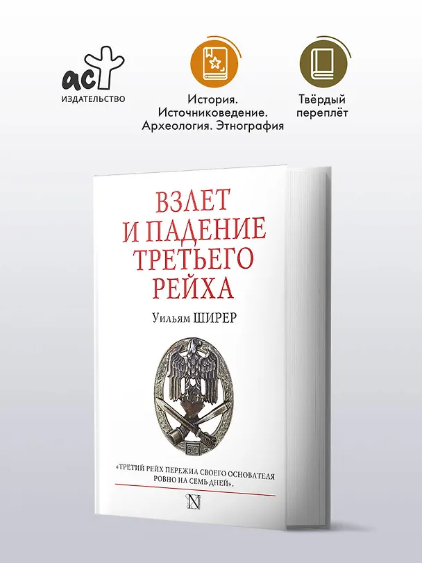 Книга Взлет и падение Третьего Рейха (Уильям Ширер) — 4