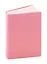 Ежедневник недат. А6+ 136л SOFT TOUCH розовый, интегр.обл., иск.кожа — 255605 — 1