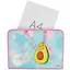 Папка для тетрадей А4 "Avocorn" 34*24,5*3см пластик, молния, текст.ручки, расширение — 258438 — 2