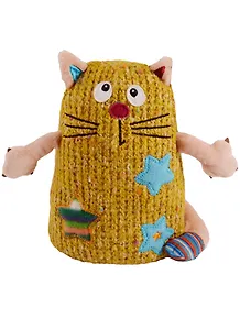 Игрушка, мягкая, Gulliver/Гулливер, Кот Котейка желтый 15см