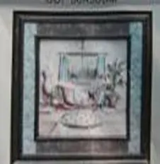 Декоративная картина с рамкой... (38х38) (24910) 2315586