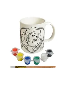Кружка для росписи Disney Русалочка Ариэль (1271-20) (178069) (+краски+кисть) (3+) (коробка) (в кор. 48шт)
