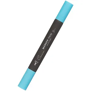 Маркер художественный "Сонет" голубой лед, двухсторон., тонк. и широк.долото, Сонет