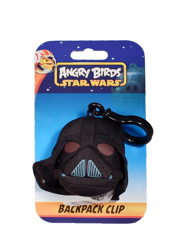 Angry Birds/Энгри бёрдз Star Wars Мягкая игрушка-подвеска с клипом 7см в асс. 2389697 — 1