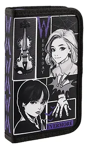 Пенал 1 отделение "Уэнсдэй-2" 190*110 мм