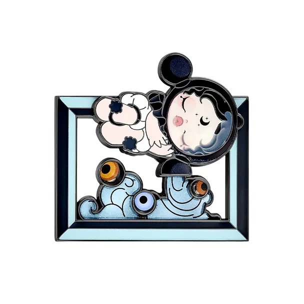 Значок коллекционный Pop Mart Skullpanda Image Of Reality Series в ассортименте (коробка) (8х8х4) (68002) 3113105 — 6