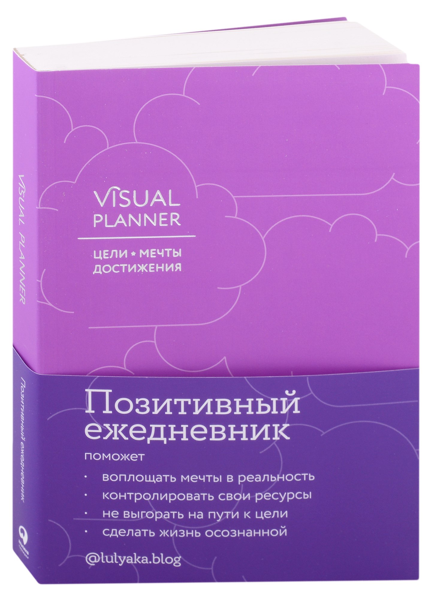 

Visual planner: Цели. Мечты. Достижения. Ежедневник (ежевика)