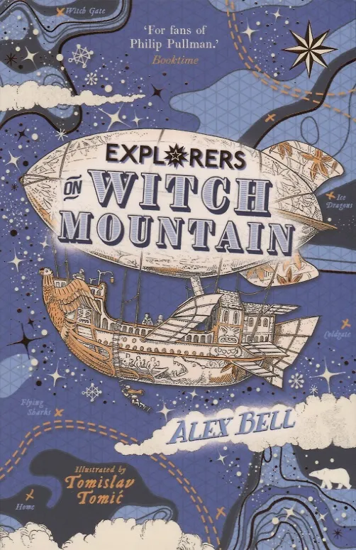 Книга Explorers on Witch Mountain (Alex Bell) — 1