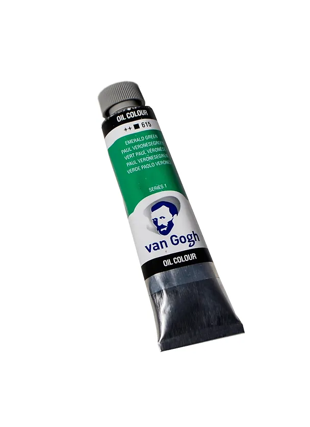 Краска масляная «VAN GOGH» изумрудный зелёный, туба 40мл, Royal Talens 230997 — 1