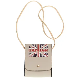 Сумка на кнопке Британский флаг (PU) (17×15) (12-07248-6077-7)