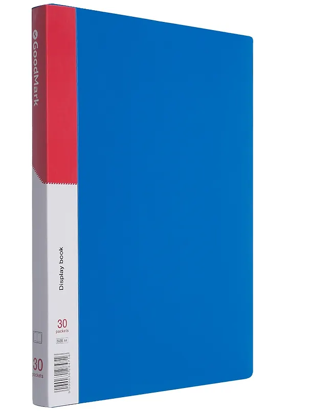 Папка с файлами А4, 30 файлов, в ассортименте, GoodMark 3028471 — 16