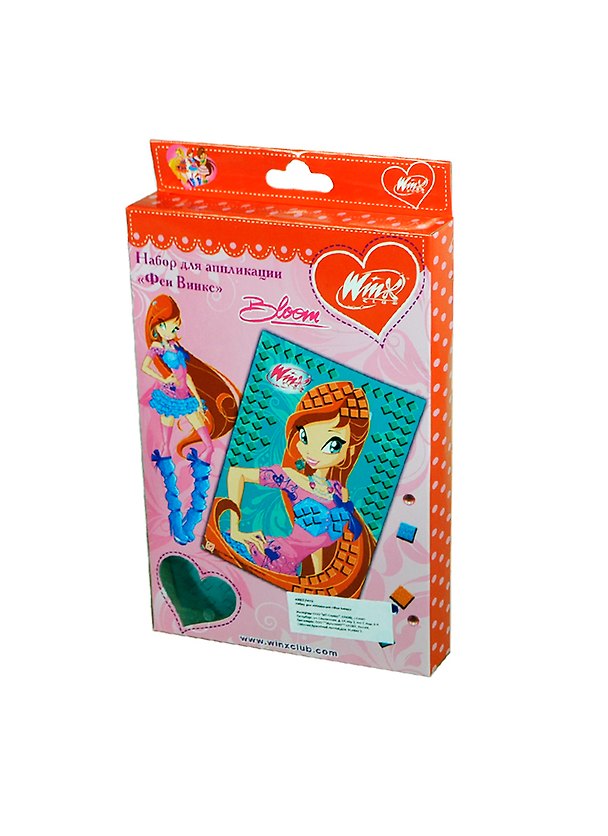 Набор для аппликации Феи Винкс Флора из EVA и стразов (43007Flora/WFD) (WINX Club) (коробка) 2393393 — 1