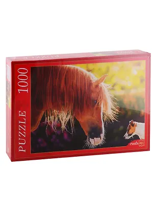 Пазл 1000 эл. Лошадь и собака КБ1000-6918 2790141