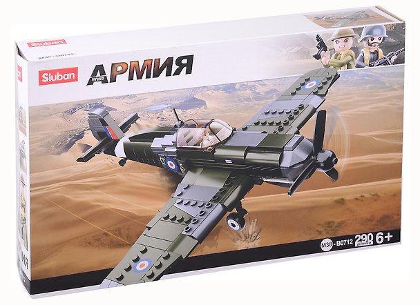 Конструктор «Армия WWII» 290 деталей, развивающий, Рыжий кот 2956617 — 1