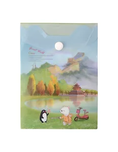 Папка-конверт на кнопке А6 Comix TRAVELLING Китай