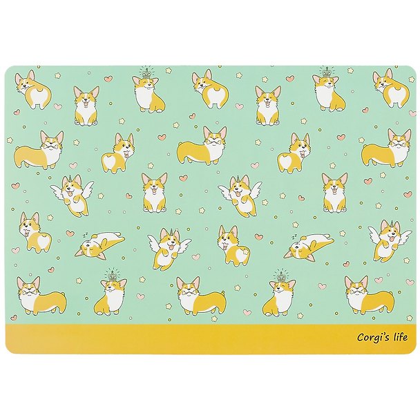 Покрытие на стол «Corgi's life» А4 252253 — 1