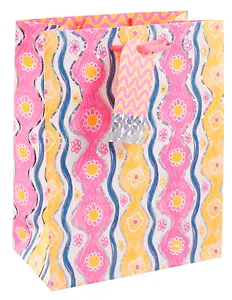 Пакет А5 23*18*10 "Цветочки" жен., бум.мат.ламинат