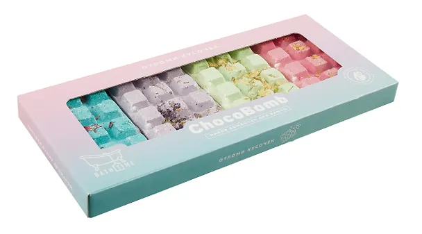 Подарочный набор бомбочек для ванны Chocobomb (4 шт) (680г) 3027832 — 2