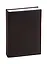Ежедневник недат. А5 160л Сариф-эконом черный, кожзам, тв.переплет, обл.поролон, офсет, ляссе — 255501 — 1