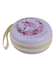 Монетница на молнии You are unique Единорог (7см) (металл) (ПВХ бокс)