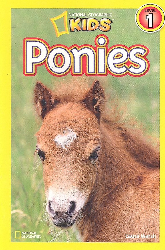 Книга Ponies. Level 1 / (мягк) (National Geographic Kids). Marsh L. (ВБС Логистик) (Лора Марш) — 1