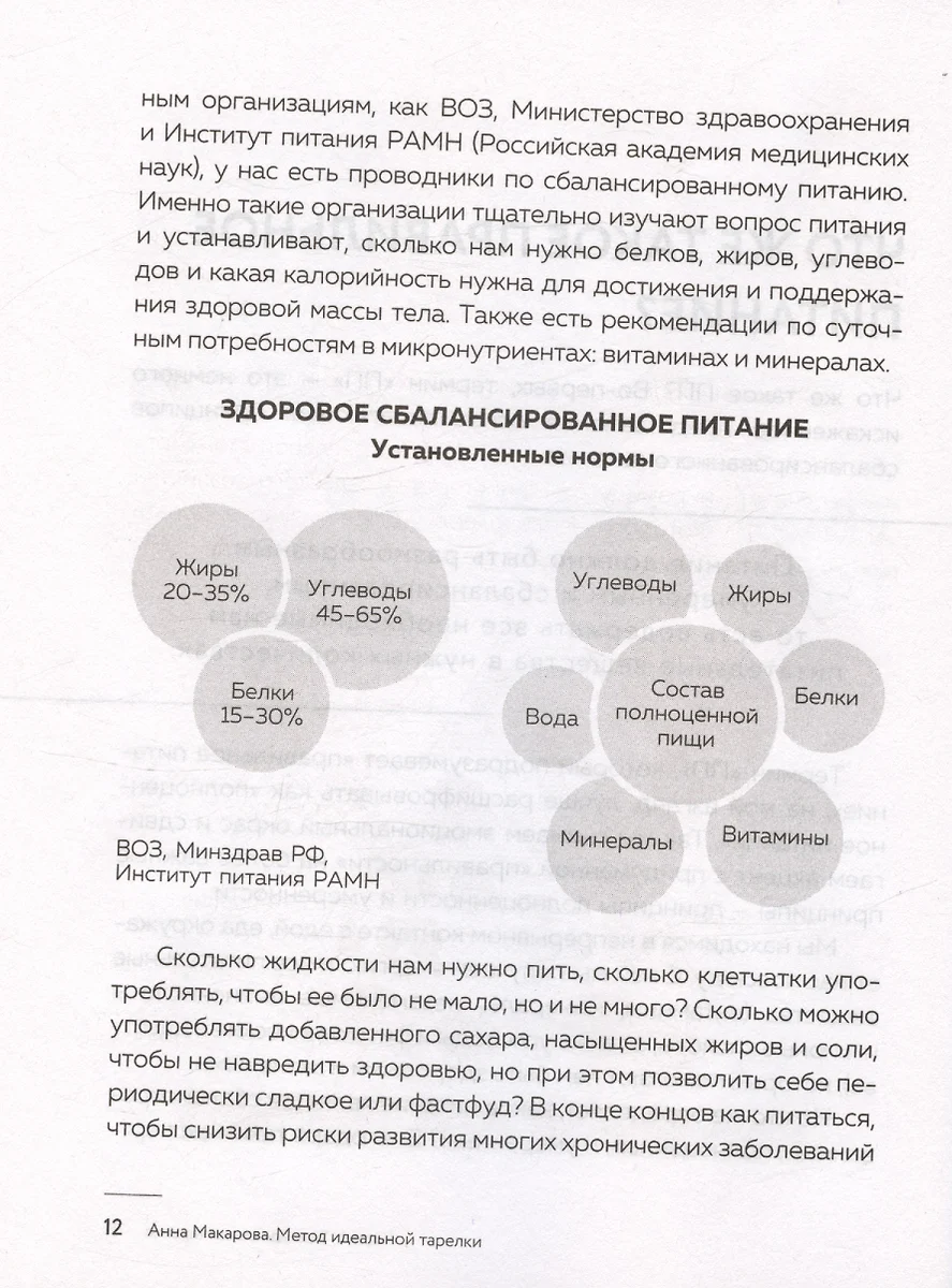 Метод идеальной тарелки: еда на твоей стороне (Анна Макарова) - купить  книгу с доставкой в интернет-магазине «Читай-город». ISBN: 978-5-17-146558-2