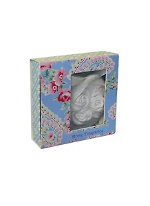 Набор ароматический гипсовая подвеска и аромамасло роза (33293) (9,5х2,5х9,5)