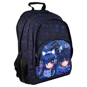 Рюкзак "Кибер Аниме"33*43*13,5 см, 1 отделение, 4 кармана, полиэстер