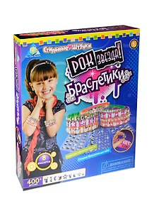 Игровой набор Браслетики Рок Звезда (64433) (5+) (400 дет.) (коробка)