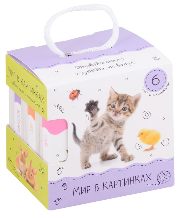 Книга Шоубокс "Мир в картинках" Комплект из 6 книг () — 1