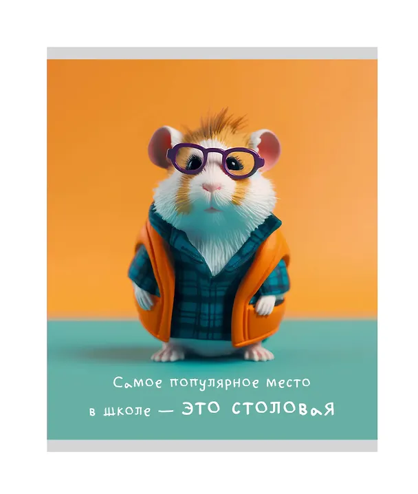 Тетрадь в клетку Listoff «Банда умников» в ассортименте, 18 листов 3033145 — 3