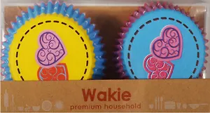 Формочки под кексы (48 шт) Сердца (11-02260-3)