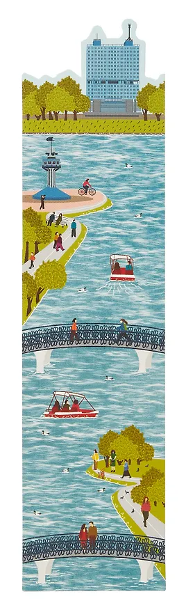 Книжная закладка фигурная Дом Советов 3057861 — 1