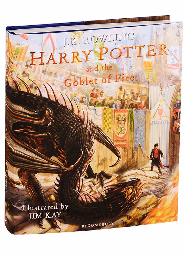 Книга Harry Potter and the Goblet of Fire. Illustrated Edition (Джоан Кэтлин Роулинг) — 1