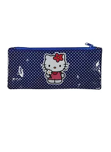 Пенал 1отд. "Hello Kitty" с наполнением (ручка, карандаш, линейка, ластик, грифели), Премьера