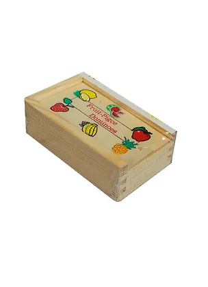 Деревянная игрушка Домино Фрукты (3757) (Altacto) (коробка) 2435537