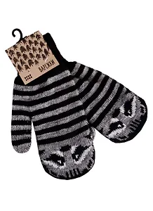 Варежки Енотик (р.18) (акрил)