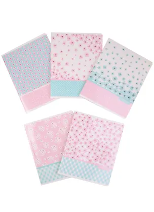 Тетрадь в клетку Феникс+, "Нежные цветы", 96 листов, в ассортименте 243881