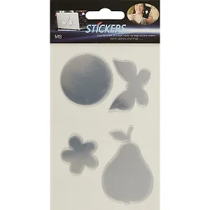 Наклейки зеркальные 10*15 (микс)