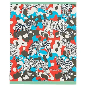 Тетрадь в клетку Unnika, "Красочные джунгли (графика)", 48 листов, в ассортименте