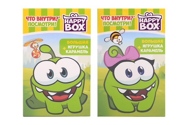 АМ НЯМ HAPPY BOX фигурки+карамель в пакете, 20г 3148996 — 1