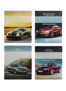 Тетрадь 18л кл. "МАШИНЫ АБСОЛЮТ" конгрев, выб.УФ-лак, ассорти, Альт