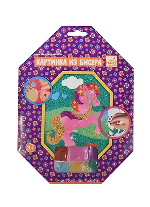 Картинка из бисера Лошадка (FD080132/3) (C40079) (20х26см) (Fancy Creative) (набор д/творчества) (3+) (упаковка) 2420495