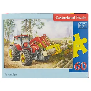 Пазл Лесозаготовка, 60 элементов, Castorland
