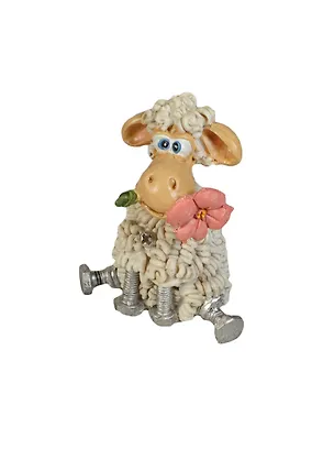 Фигурка Овечка с цветком (7см) (450-435) (Авангард) 2424341